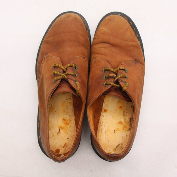 Dr Martens Men\'s Size US 9 UK 8 Shoes Tan Nubuck leather Made In England
